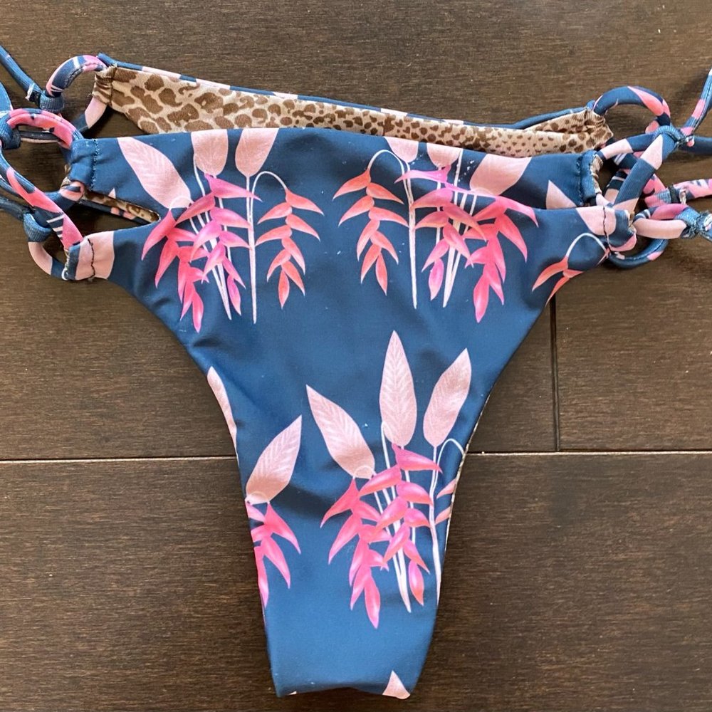 Acacia Heliconia Molokini Bikini Bottom Size M